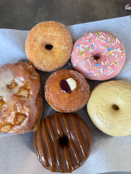 Variety Box of 6 Donuts