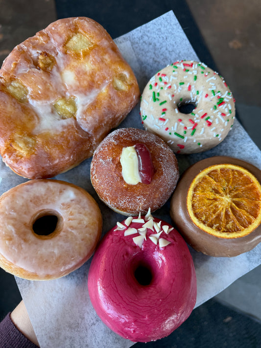 Variety Box of 6 Donuts