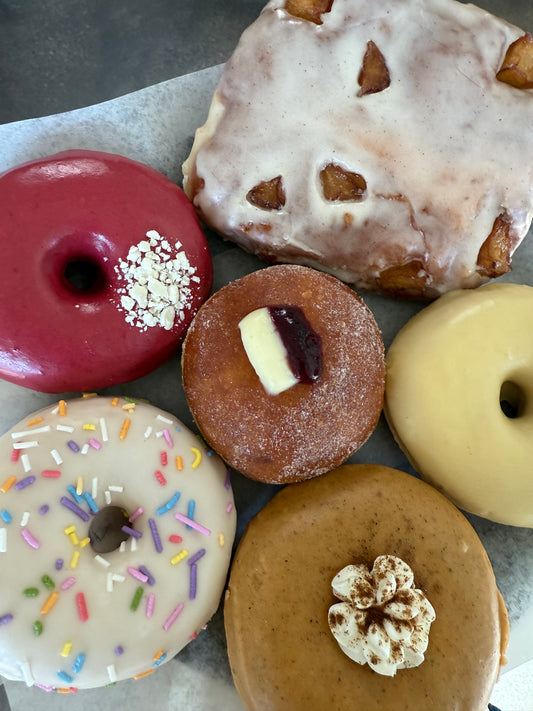 Variety Box of 6 Donuts