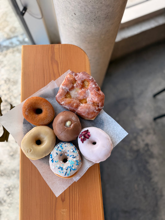 Variety Box of 6 Donuts
